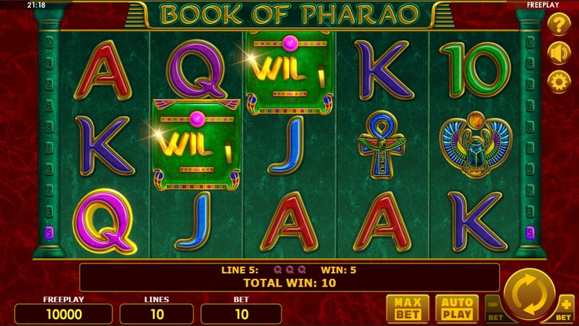 Book Of Pharao slot screen 2