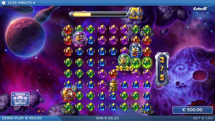 Pirots 4 slot screen 5