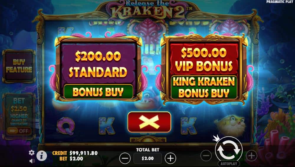 Release the Kraken slot review
