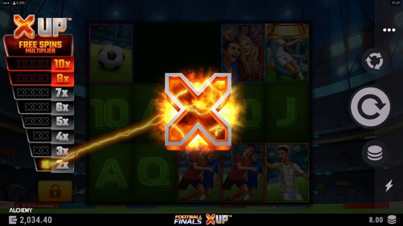 Football Finals X UP slot screen 5