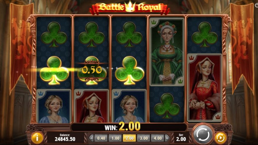 Battle Royal slot screen 3