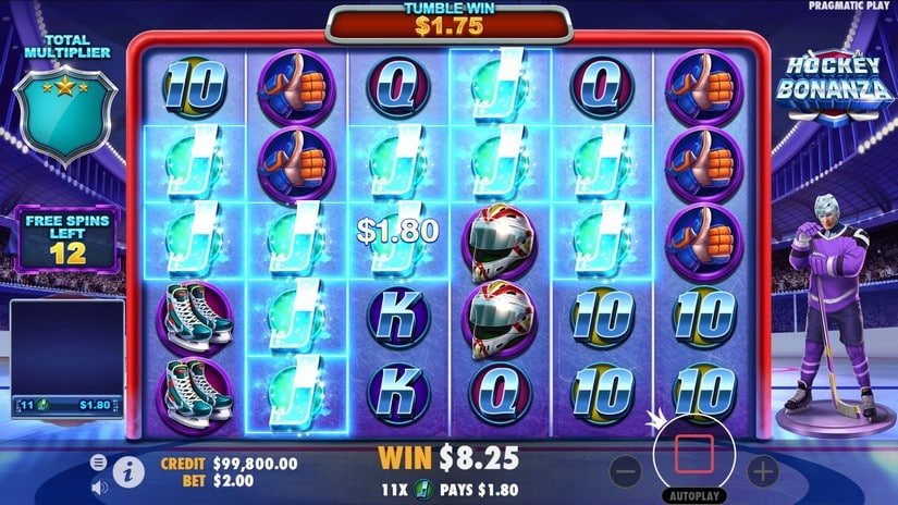Hockey Bonanza slot screen 4