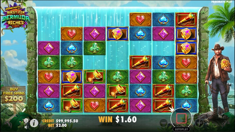 John Hunter and the Quest for Bermuda Riches slot screen 2