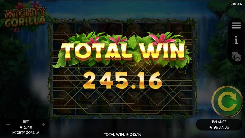 Mighty Gorilla slot screen 6