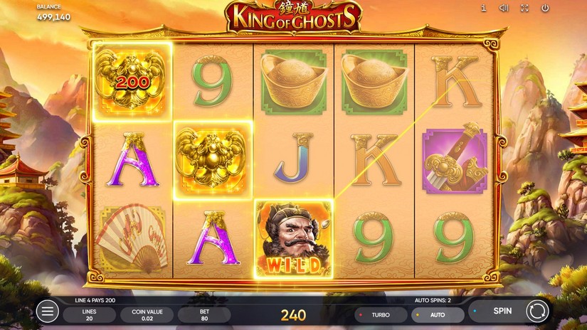 King of Ghosts slot screen 3