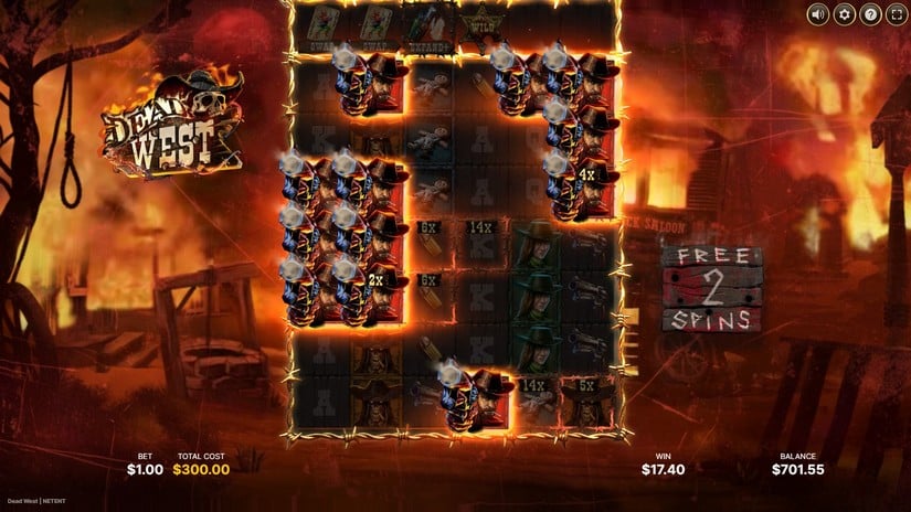 Dead West — RTP, Free Demo, Bonus Features & slot screen 5