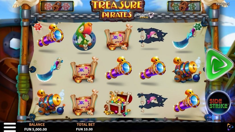 Treasure Pirates slot screen 1