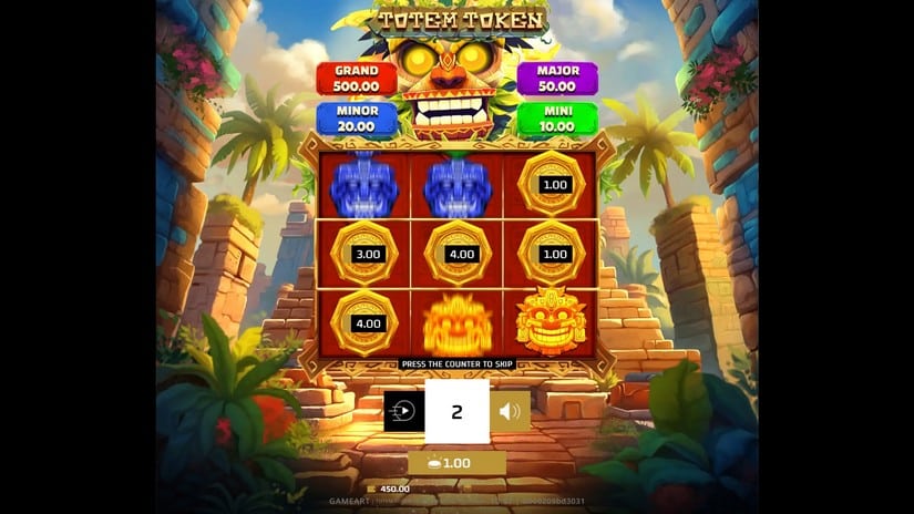 Totem Token slot screen 3