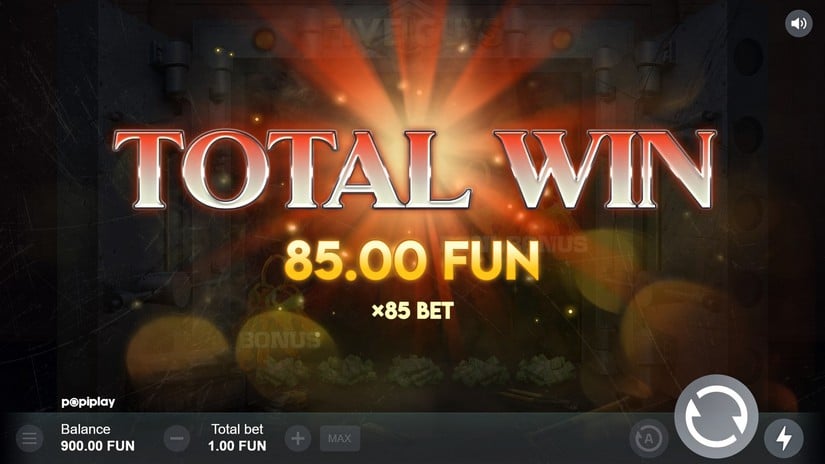 Five Guys slot screen 4