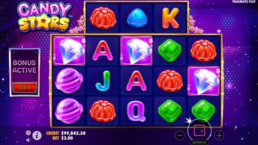 Candy Stars slot screen 3