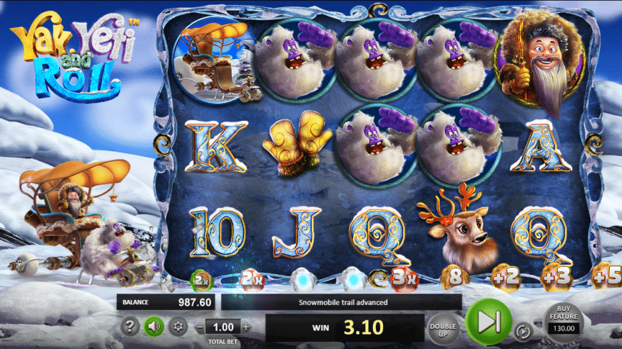 Yak Yeti and Roll slot screen 3