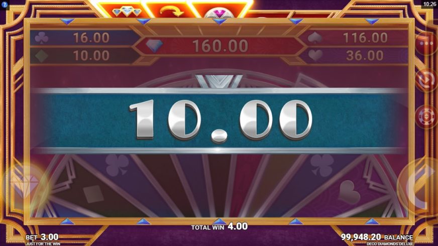 Deco Diamonds Deluxe slot screen 5