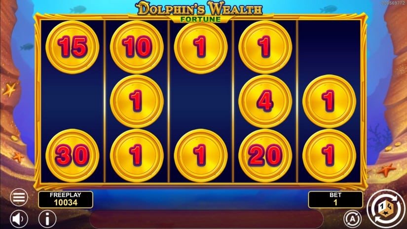 Dolphin’s Wealth Fortune slot screen 6