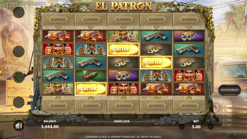 El Patron slot screen 4