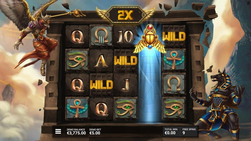 Temple of Torment slot screen 5