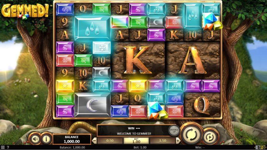 Gemmed! slot screen 1