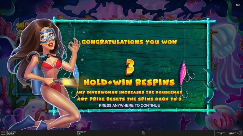 Nice Catch 2 DoubleMax slot screen 5