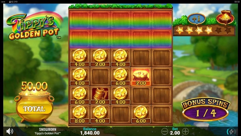 Tippy’s Golden Pot slot screen 5