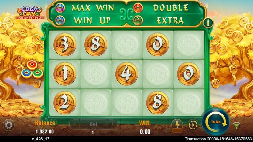 Cash Coin slot screen 4