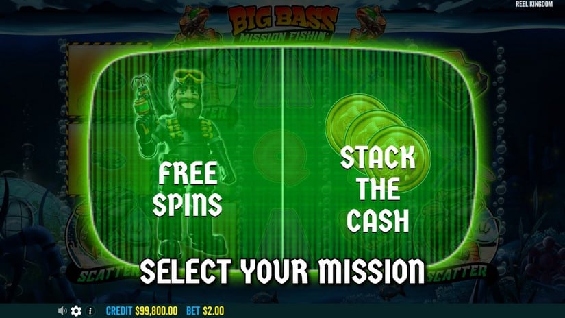 Big Bass Fishing Mission slot screen 4