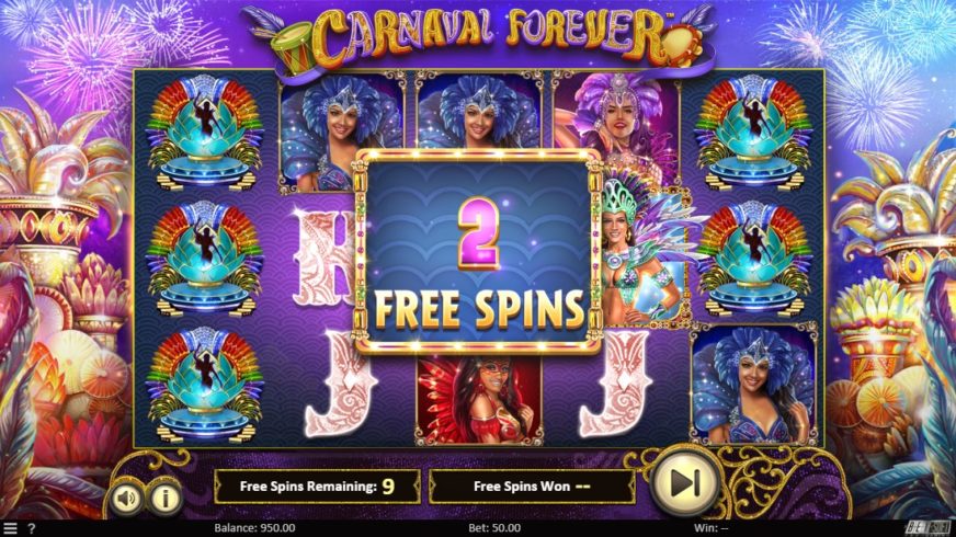 Carnaval Forever slot screen 4