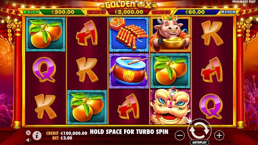 Golden Ox (Pragmatic Play) slot screen 1