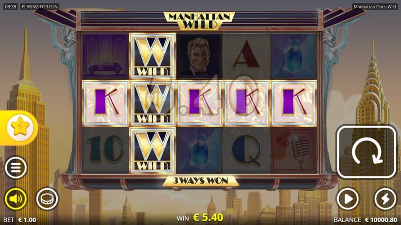 Manhattan Goes Wild slot screen 2