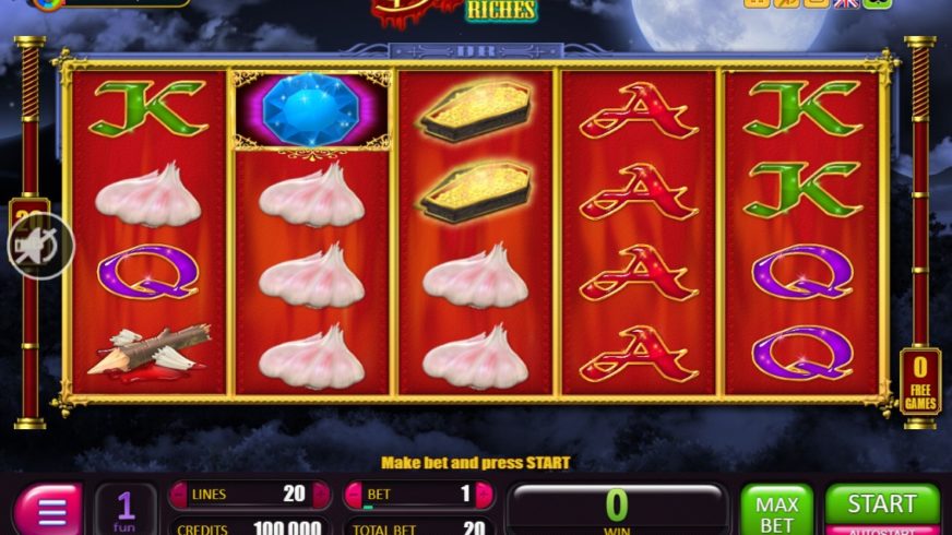 Dracula Riches slot screen 1