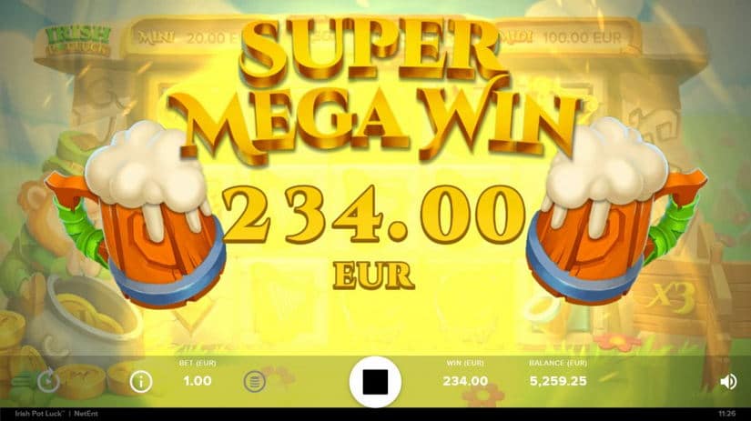 Irish Pot Luck slot screen 3