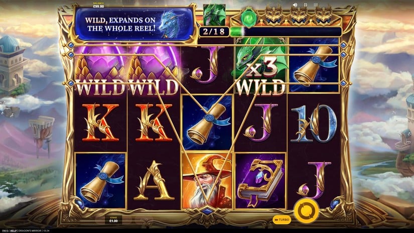 Dragon’s Mirror slot screen 5