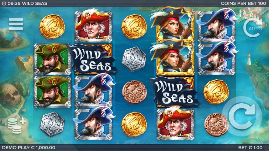 Wild Seas slot screen 1
