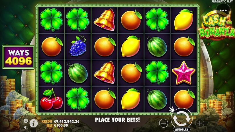 Cash Bonanza slot screen 1