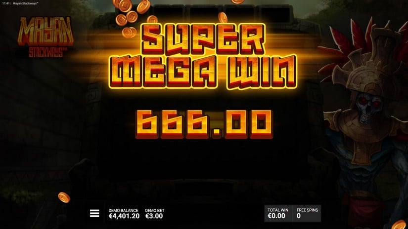 Mayan Stackways slot screen 6