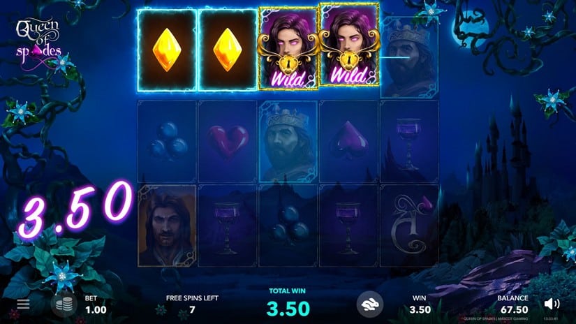 Queen of Spades slot screen 3
