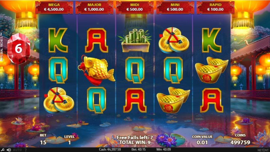 Imperial Riches slot screen 2