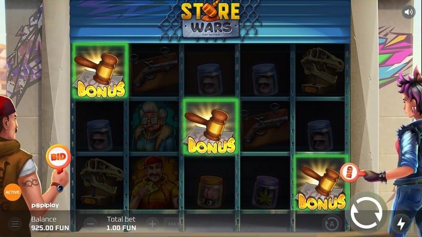 Store Wars slot screen 2