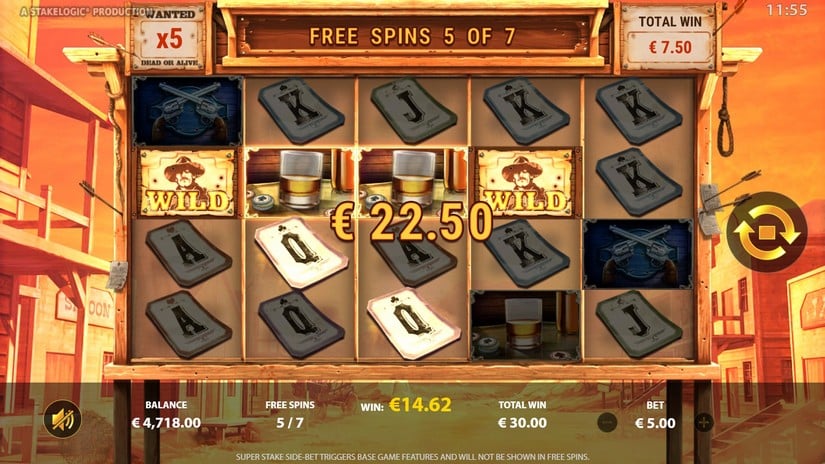 Outlaws Hunter slot screen 6