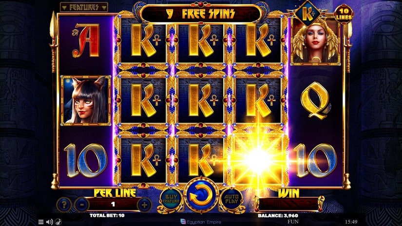 Book of The Divine slot screen 4