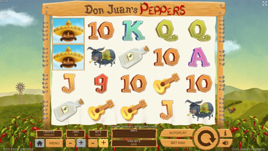 Don Juan Peppers slot screen 1