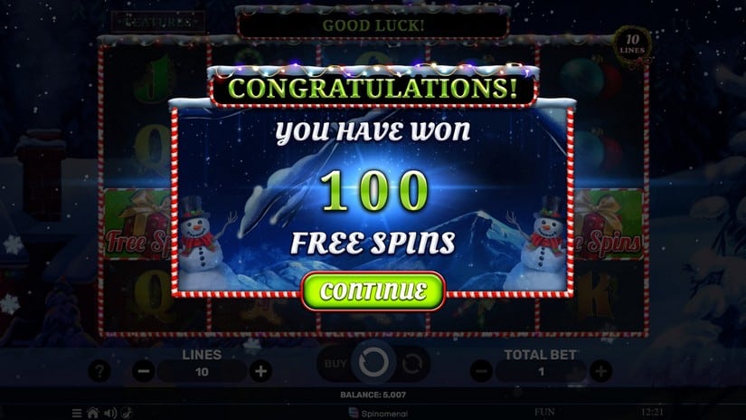 Jokers Charms Xmas slot screen 4