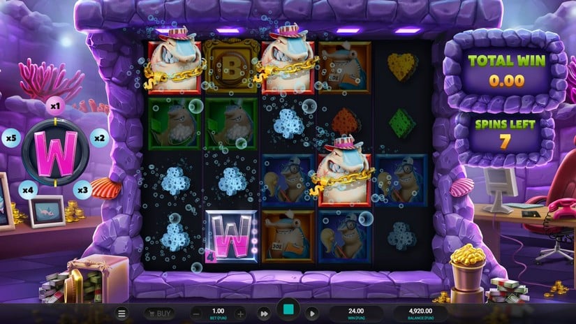 Shark Wash slot screen 4