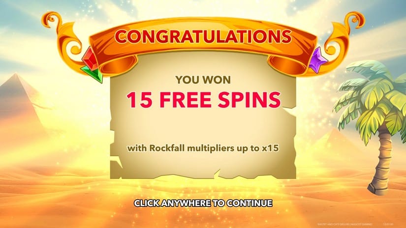 Bastet and Cats Deluxe slot screen 3