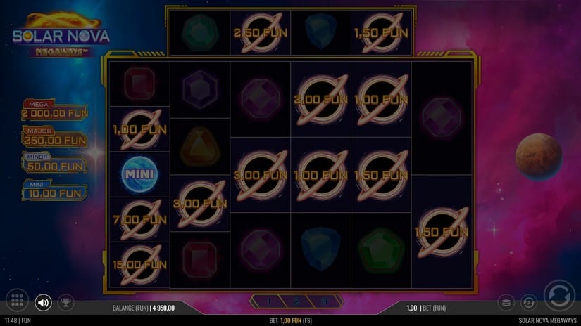 Solar Nova Megaways slot screen 5