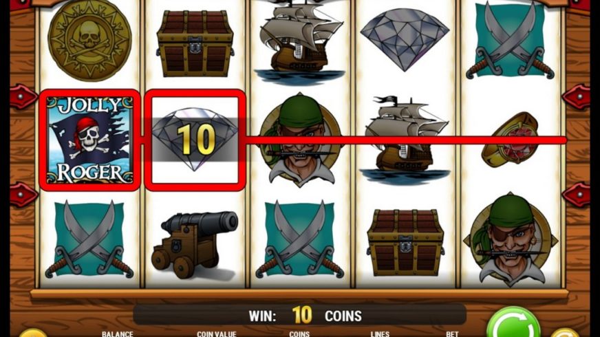 Jolly Roger slot screen 1
