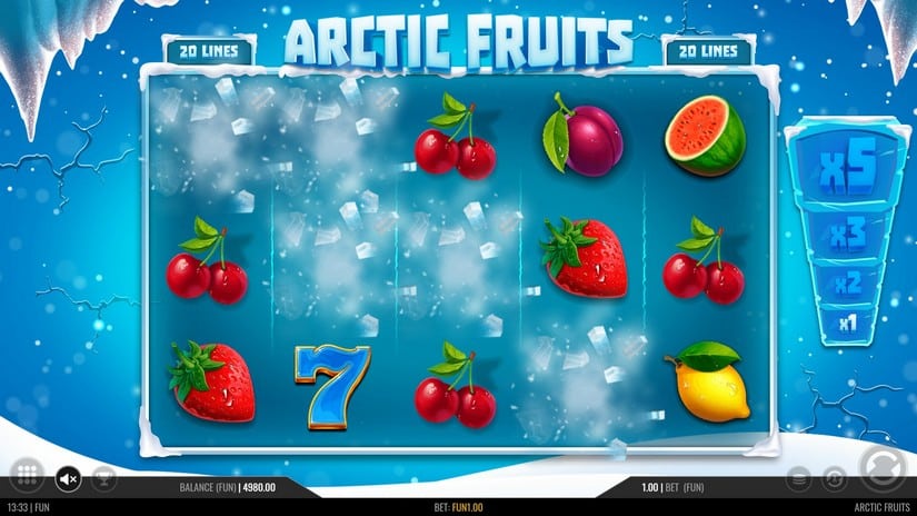 Arctic Fruits slot screen 3