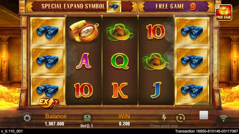 Book of Gold slot screen 4
