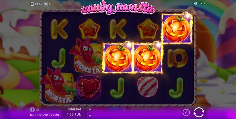 Candy Monsta slot screen 3