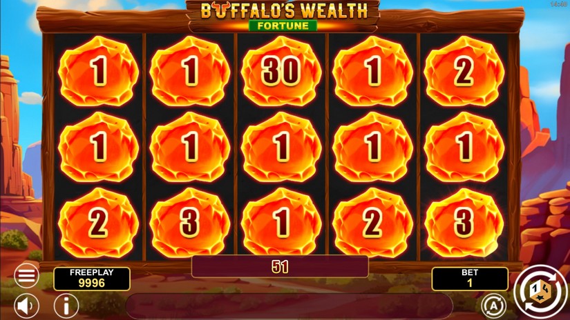 Buffalo’s Wealth Fortune slot screen 6