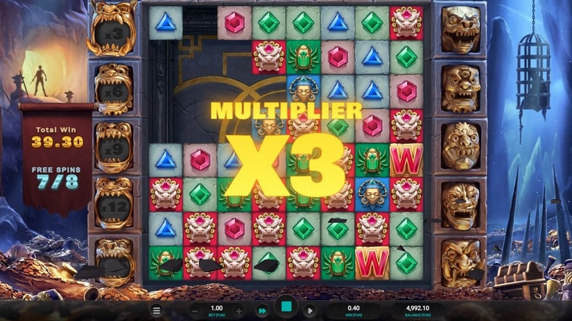 Cluster Tumble Dream Drop slot screen 7