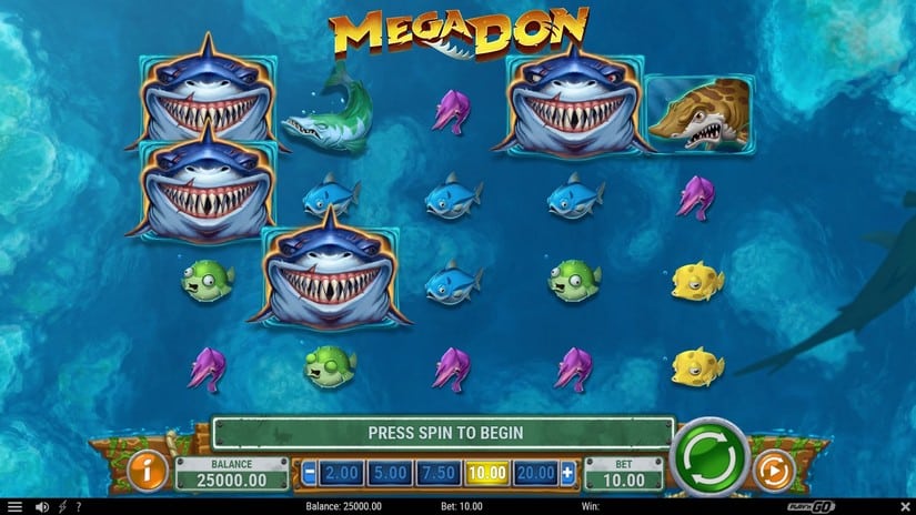 Mega Don slot screen 1